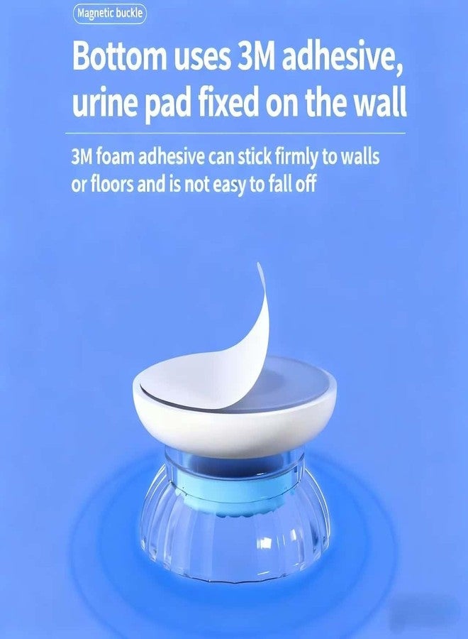 IFNOW Pee Pad Holder 2 Pieces Training Pad Magnetic Holder with Easy-Lifted Handles Strong Magnets for Most Flat Surfaces Easy Cleanup for Leg Lifting Dogs (Blue) - Image 4